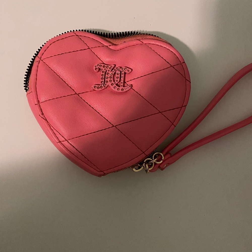 Pink Heart-Shaped Juicy Couture bag